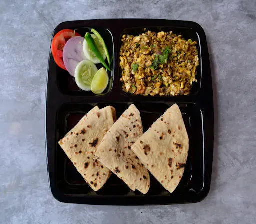 1 Egg Bhurji Curry Bread Combos