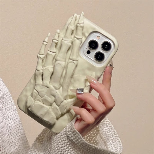 Title 3, Skull Hand Bone Three-dimensional Relief Mobile...