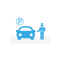 Valet parking icon