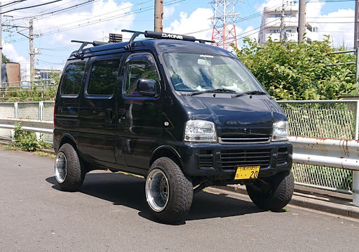 エブリイワゴン Da62wのda62 不正改造車取締月間 エブリィ リフトアップ ホイールに関するカスタム メンテナンスの投稿画像 車 のカスタム情報はcartune