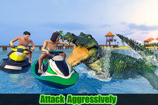 Crocodile Simulator 2019: Beach & City Attack