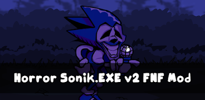 Horror Sonik.EXE v2 FNF Mod Screenshot