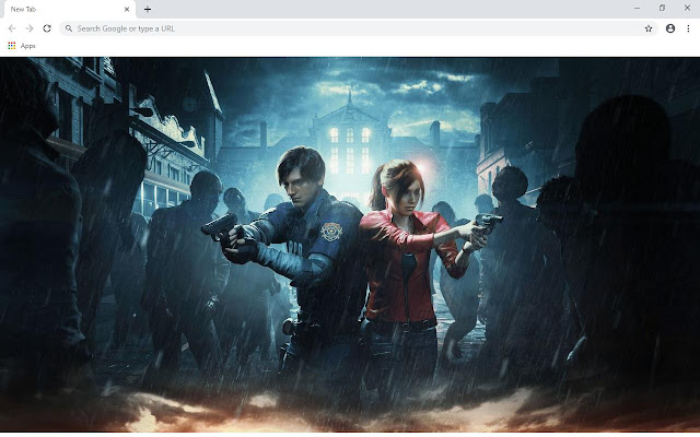 Resident Evil 2 Wallpapers and New Tab