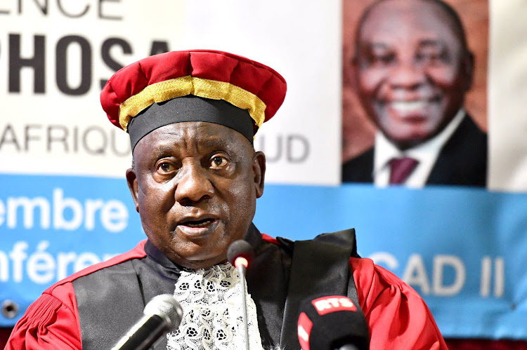 President Cyril Ramaphosa has had an honorary doctorate conferred on him in Senegal.