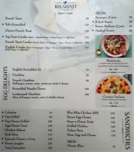 Blue Bliss Cafe menu 1