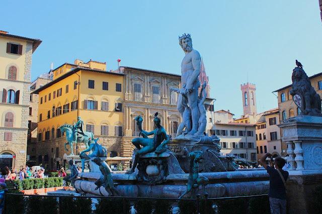 Piazza Della Signoria and the Loggia Dei Lanzi