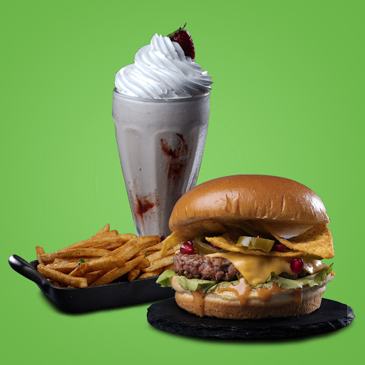 Lamb Burger Combo