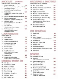 Krazzy Folds menu 1