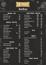 11th Street Bistro menu 4