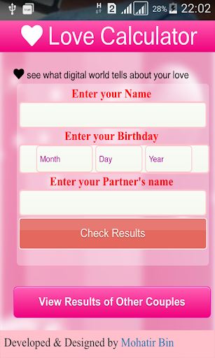 Love Calculator for WhatsApp