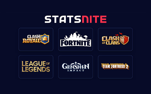 StatsNite • Game Stats, Profiles, and Info chrome extension