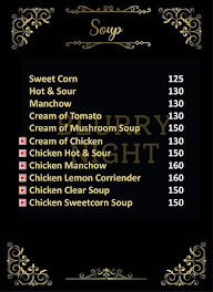 Blurry Night Restaurant menu 1