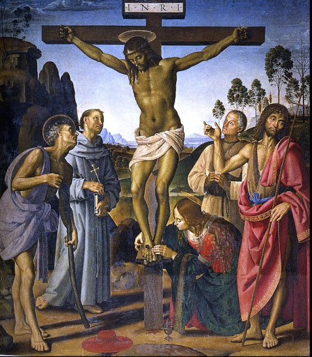 perugino crocifissione