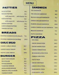 Friends Bites menu 1