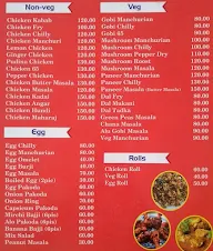 Srinidhi Hotel menu 1