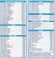 Hotel Sai Pooja menu 1