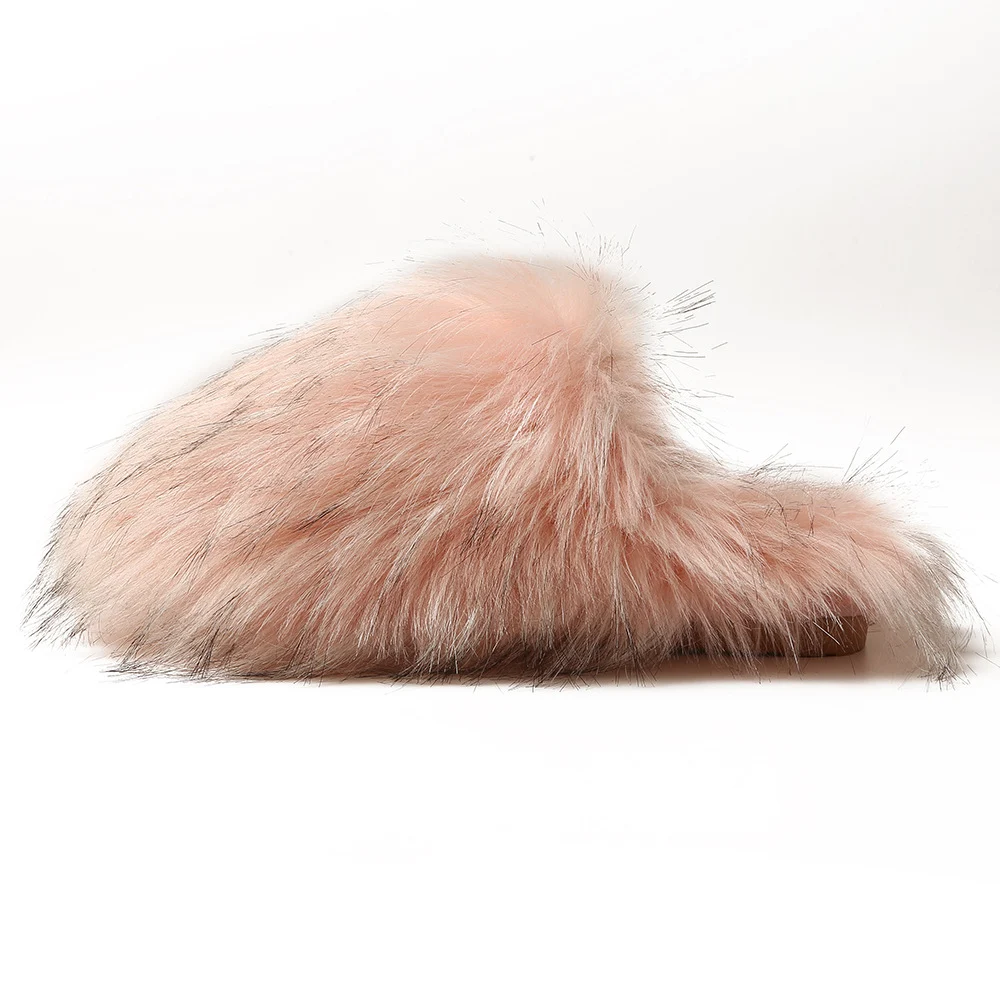 Title 25, Europese en Amerikaanse dames fluffy slippers, ...
