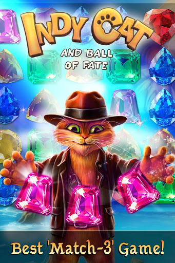 Screenshot Indy Cat: Match 3 Adventure