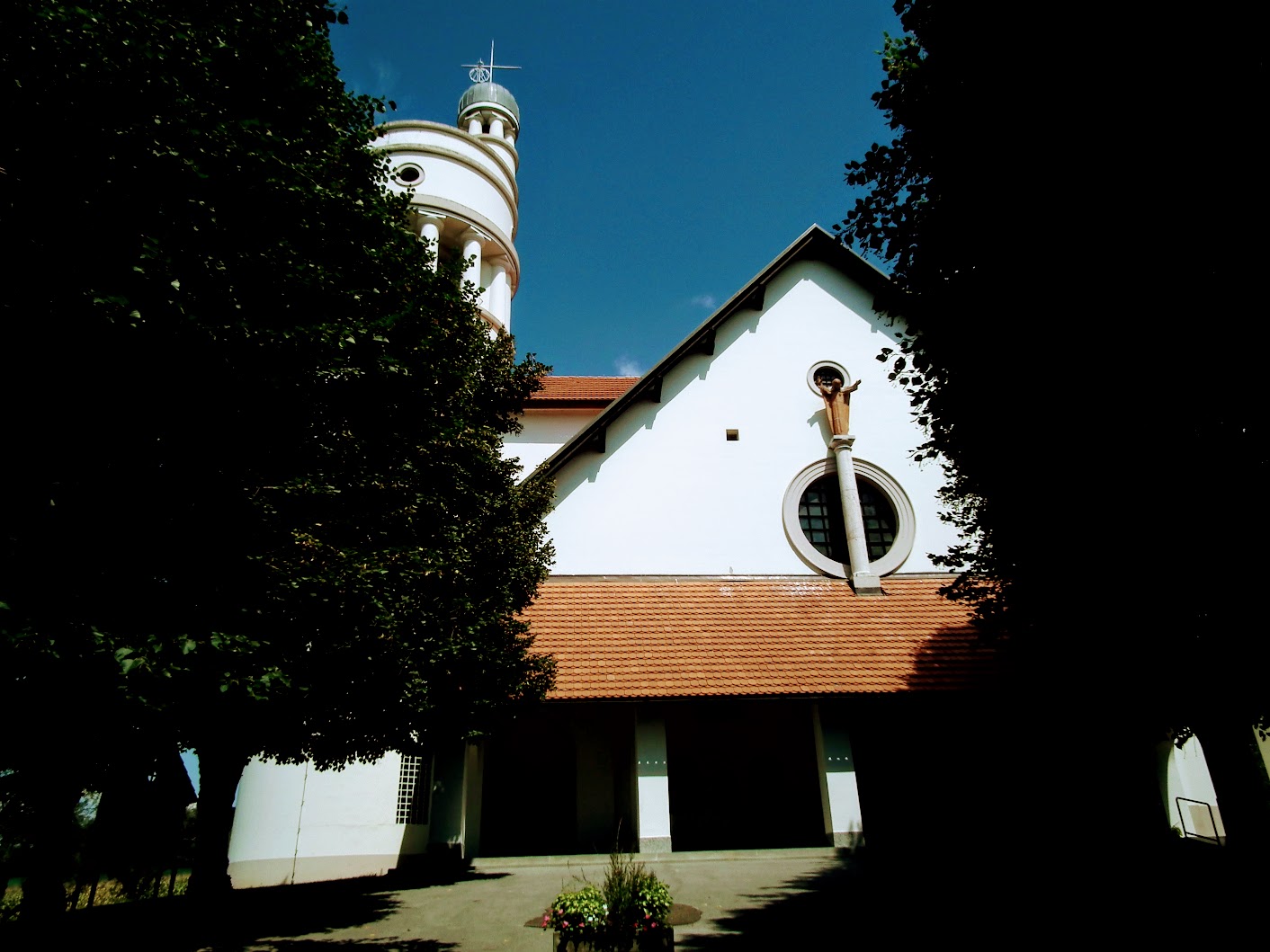 Bogojina (Bagonya) - cerkev Gospodovega vnebohoda (Urunk Mennybemenetele rk. templom)