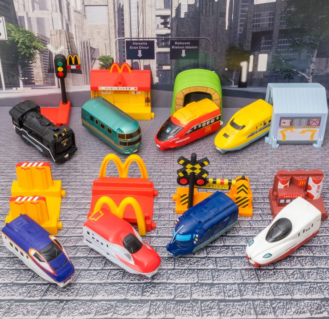 未開封　ハッピーセット　プラレール　ロマンスカー　マクドナルド