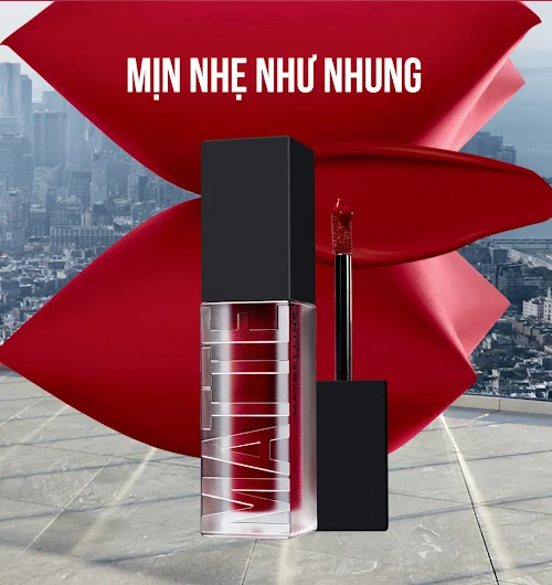 Son Kem Maybelline Mịn Lì Như Nhung CM10 Hồng Trà Sữa 6.4ml Sensational Cushion Matte #CM10 The Cool Rebel