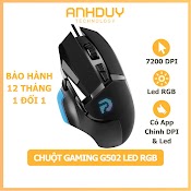 Chuột Gaming Có Dây Logistics G502 Dpi 7200 Led Rgb Có App Riêng Tùy Chỉnh Dpi Led Gán Phím Đỉnh Cao Chuột Chơi Game