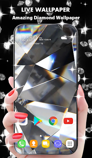 Screenshot Diamond Live Wallpaper HD