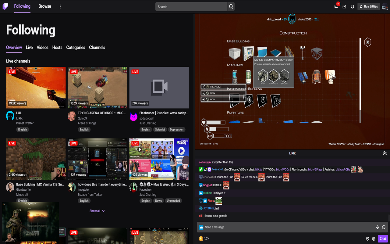 Twitch Multitasker Preview image 3