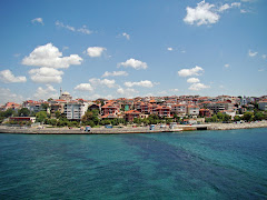 Vue générale depuis la mer