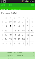 PlenoFamily: shared calendar Screenshot