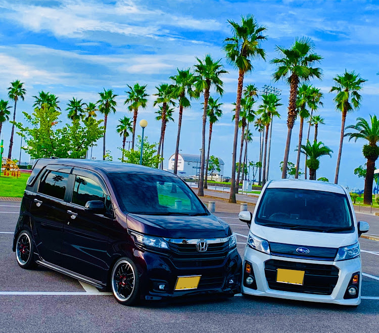 N-WGN カスタムのステラ・コラボ・マリンパーク新居浜・〇〇〇〇買いましたに関するカスタム事例の投稿画像2枚目