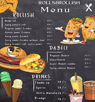 Rolls & Rollish menu 1