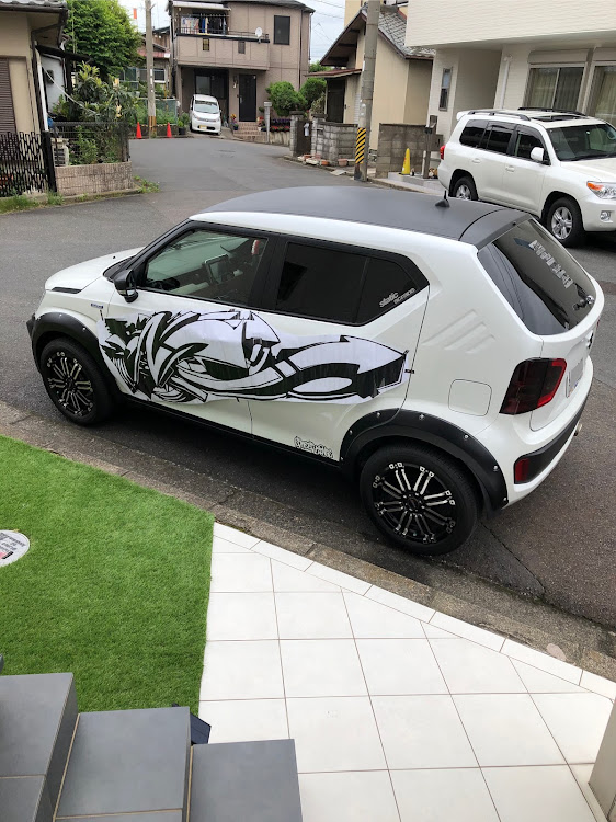 イグニスのコロナウイルスに負けるな・車検・お化粧に関するカスタム事例の投稿画像1枚目