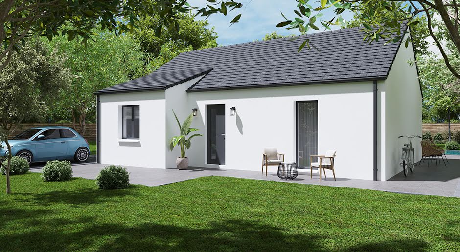 Vente maison neuve 4 pièces 74 m² à Guignicourt (02190), 147 092 €