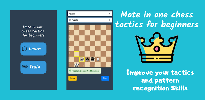 Mate in 1 Chess Tactics