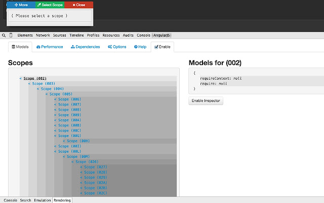 AngularJS Inspector