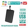 Pin Dự Phòng Ravpower 10000Mah Rp - Pb099 Tích Hợp Cáp