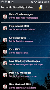 Romantic Good Night Messages banner