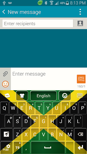 Jamaican Flag Keyboard