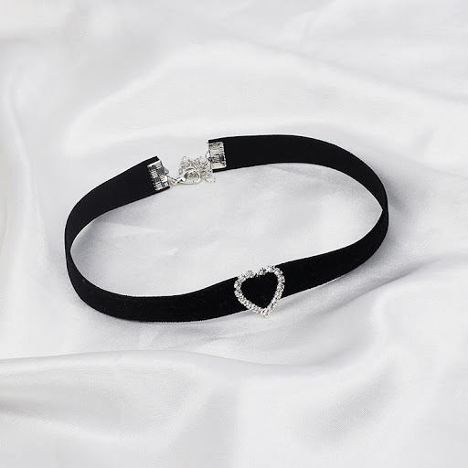 Title 9, All-match Rhinestone Geometric Choker Necklace ...