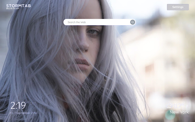 Billie Eilish Wallpapers & New Tab