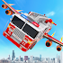 Flying Firefighter Truck Transform Robot Games26