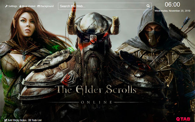 The Elder Scrolls 6 Wallpaper for New Tab