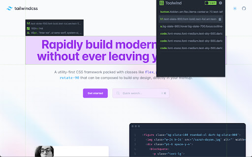 Toolwind - Devtool for Tailwind css