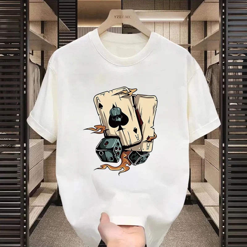Camiseta motera de manga corta con estampado de motocicleta High Street. Disfruta del estilo urbano, transpirabilidad y comodidad en tus paseos.