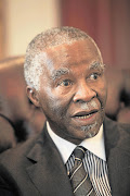 Thabo Mbeki. File photo.