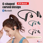 K79 Bluetooth Không Dây - Tương Thích 5.0 Tai Nghe Âm Thanh Vòm Dẫn Truyền Xương Tai Nghe Nhét Tai Thể Thao Giảm Tiếng Ồn Tai Nghe Nhét Tai Tai Nghe Chụp Tai