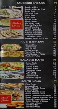 Pandey Ji menu 7