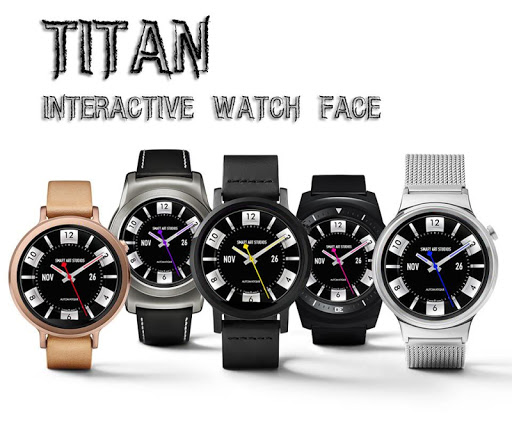 Titan Interactive Watch Face