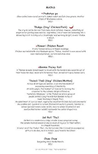 Cocktails & Dreams, Speakeasy menu 3